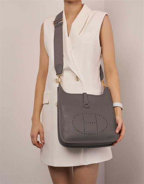 hermes gris etain evelyne|hermes gris etain.